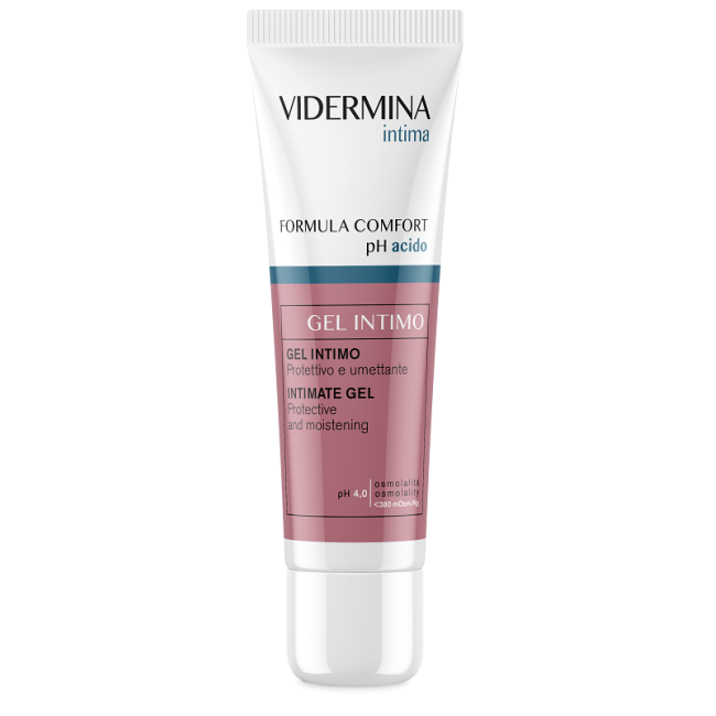 VIDERMINA INTIMA FORMULA COMFORT PH ACIDO GEL INTIMO PROTETTIVO E UMETTANTE NUOVA FORMULA 30 ML