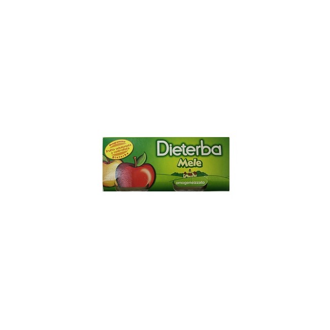 DIETERBA OMOGENEIZZATO MELA 3 PEZZI 80 G