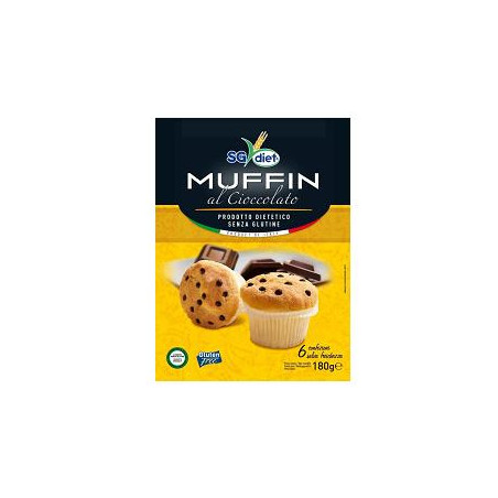 SG DIET MUFFIN CIOCCOLATO 180 G