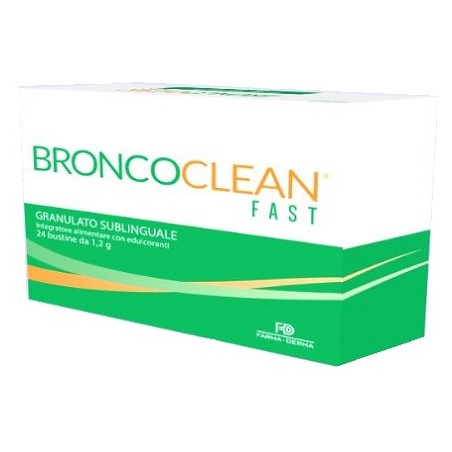 BRONCOCLEAN FAST GRANULATO SUBLINGUALE 24 BUSTINE