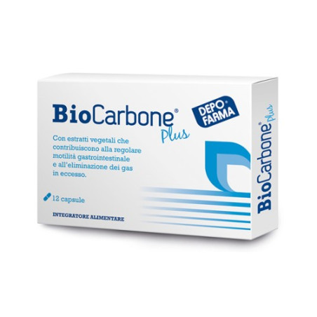 Biocarbone Integratore Alimentare 12 Capsule