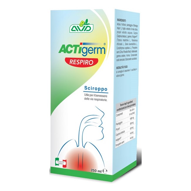 ACTIGERM RESPIRO SCIROPPO 250 ML