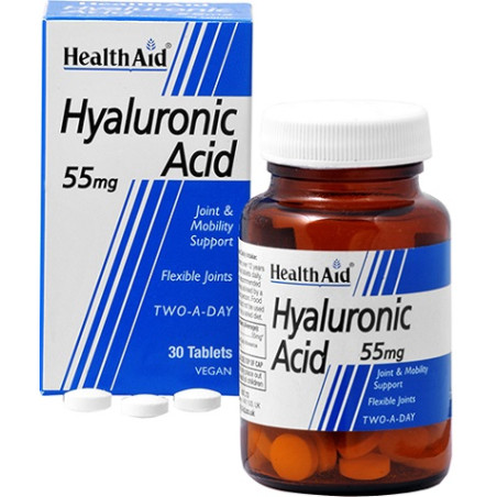 ACIDO IALURONICO HYALURONIC ACID 55MG 30 COMPRESSE