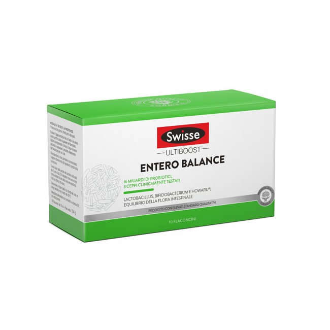 SWISSE ENTERO BALANCE LIQUIDO 10 FLACONCINI