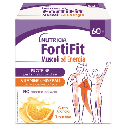 FORTIFIT MUSCOLI&ENERGIA ARANCIA 7 BUSTINE