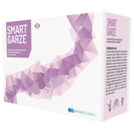 SMART GARZE STERILI MONOUSO 28 PEZZI