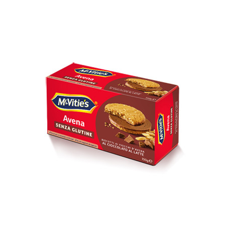 MC VITIE'S AVENA AL CIOCCOLATO AL LATTE SENZA GLUTINE 150 G