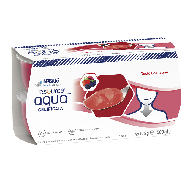 RESOURCE AQUA ACQUA GELIFICATA+GRENADA CUP 6 4X125 G