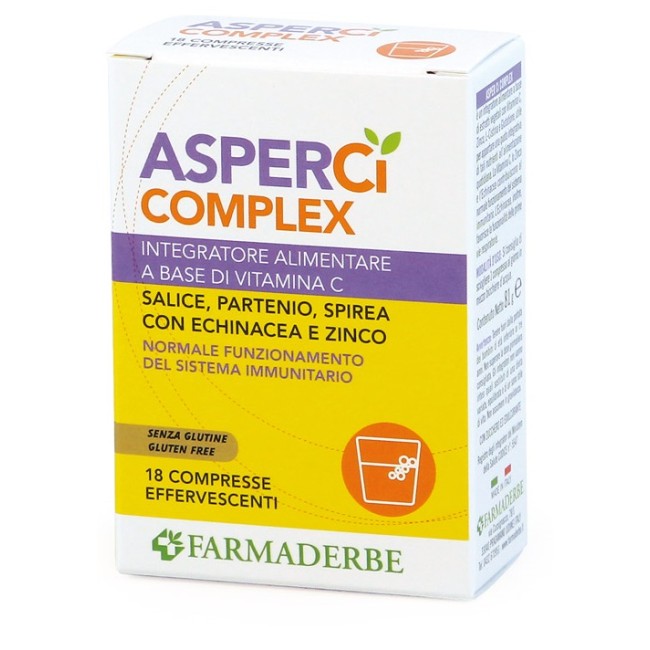 ASPER CI COMPLEX 18 COMPRESSE EFFERVESCENTI