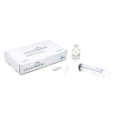 KIT VESSILEN 50 ML CON SIRINGA 50 ML, AGO E LUER LOCK ADAPTER