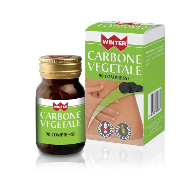 WINTER CARBONE VEGETALE 90 COMPRESSE