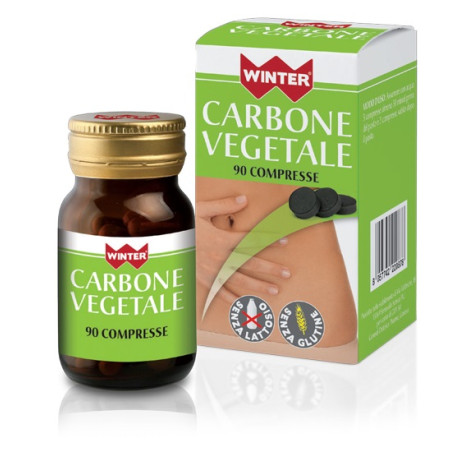 WINTER CARBONE VEGETALE 90 COMPRESSE