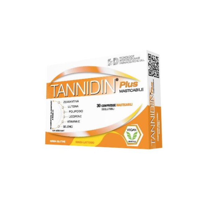 TANNIDIN PLUS 30 COMPRESSE MASTICABILI