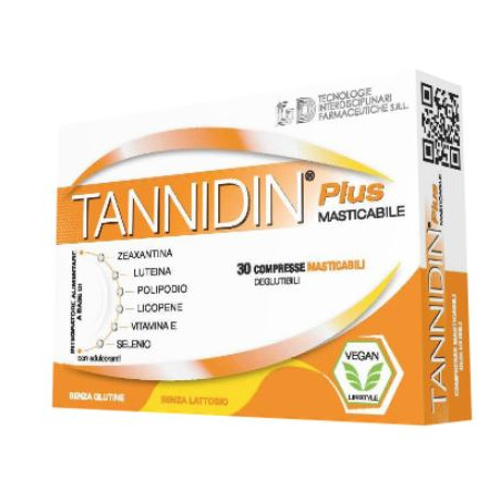 TANNIDIN PLUS 30 COMPRESSE MASTICABILI