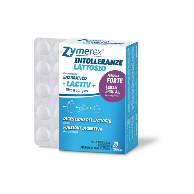 ZYMEREX INTOLLERANZE LATTOSIO 20 COMPRESSE RIVESTITE