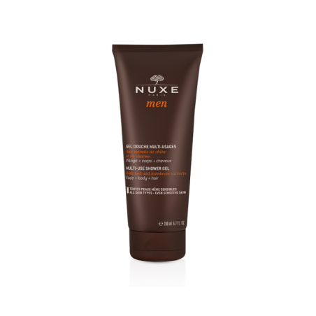 Nuxe Men Gel Douche Multi-Usages Detergente Doccia Uomo Multi-Uso 200ml