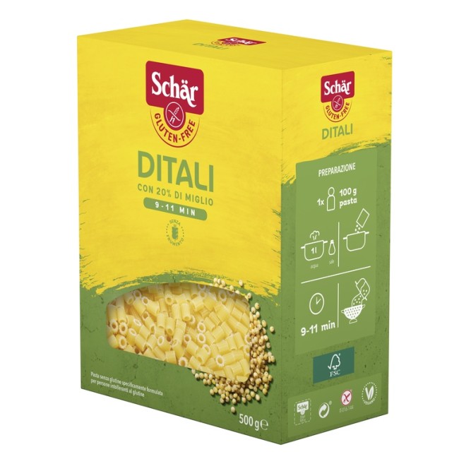 Schar Pasta Senza Glutine Ditali 500g