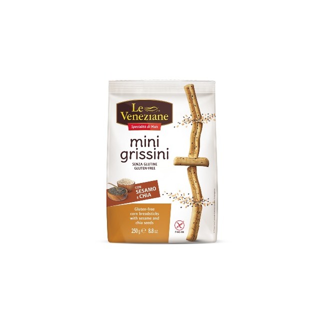 LE VENEZIANE MINI GRISSINI SESAMO E CHIA 250 G