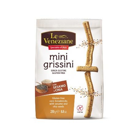 LE VENEZIANE MINI GRISSINI SESAMO E CHIA 250 G