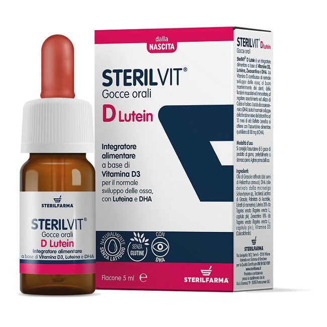 STERILVIT D LUTEIN DHA GOCCE 5 ML