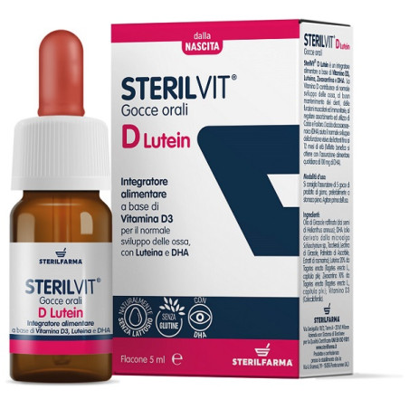 STERILVIT D LUTEIN DHA GOCCE 5 ML