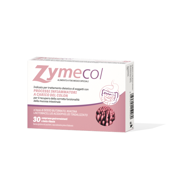 ZYMECOL 30 COMPRESSE GASTRORESISTENTI