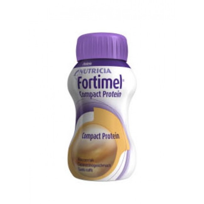 Nutricia Fortimel Compact Protein Integratore Alimentare Gusto Caffè 4x125ml