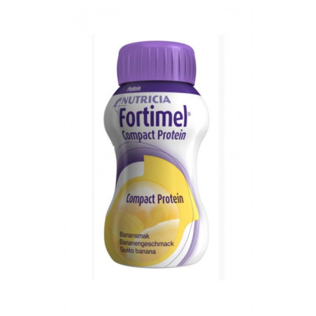 Nutricia Fortimel Compact Protein Integratore Alimentare Gusto Banana 4x125ml