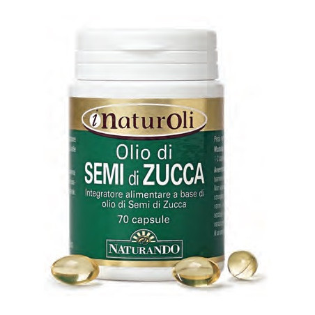 I NATUROLI OLIO DI SEMI DI ZUCCA 70 CAPSULE