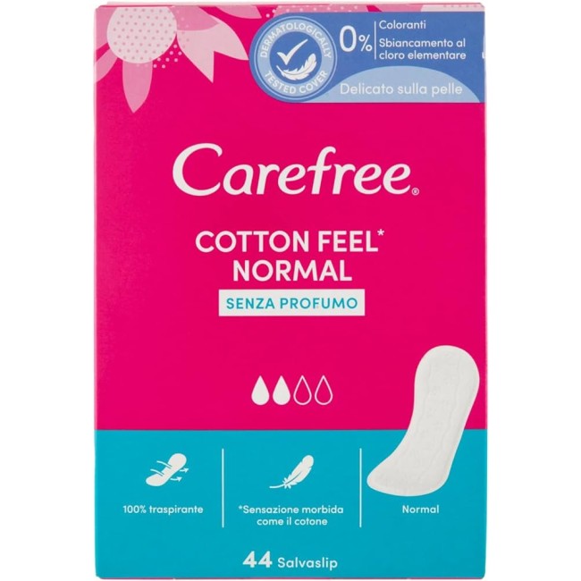 CAREFREE COTTON SALVASLIP 44 PEZZI