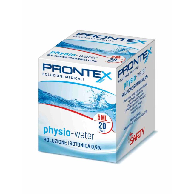 SOLUZIONE FISIOLOGICA PRONTEX PHYSIO ISOTONIC 20 FIALE DA 5 ML