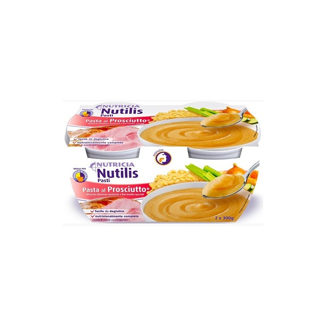 Nutricia Nutilis Pasti Alimento Dietetico Gusto Pasta Con Prosciutto 2x300g