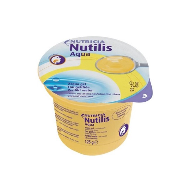 Nutricia Nutilis Aqua Gel Bevanda Gusto Thé A Limone 12x125g