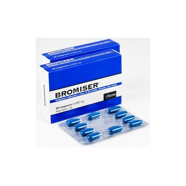 BROMISER 20 COMPRESSE 850 MG