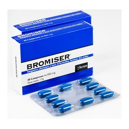 BROMISER 20 COMPRESSE 850 MG