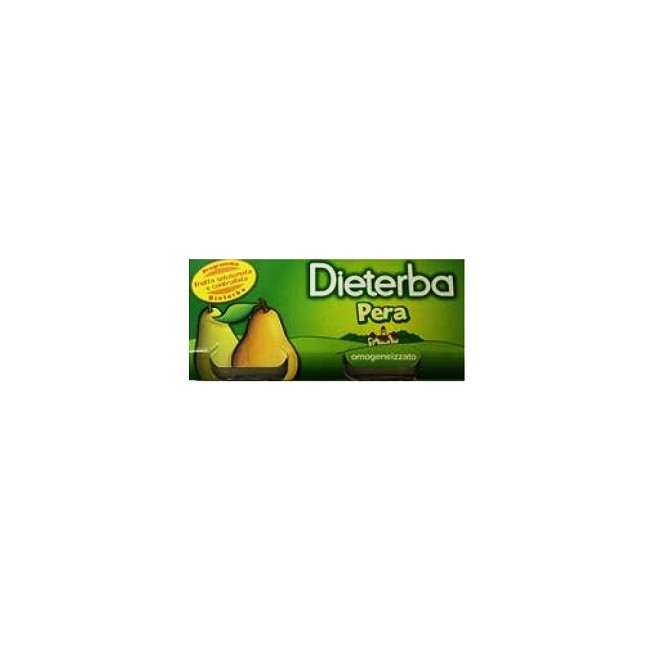 DIETERBA OMOGENEIZZATO PERA 3 PEZZI 80 G