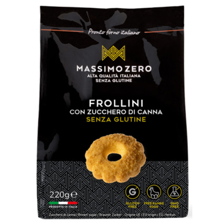 MASSIMO ZERO FROLLINI ZUCCHERO DI CANNA 220 G