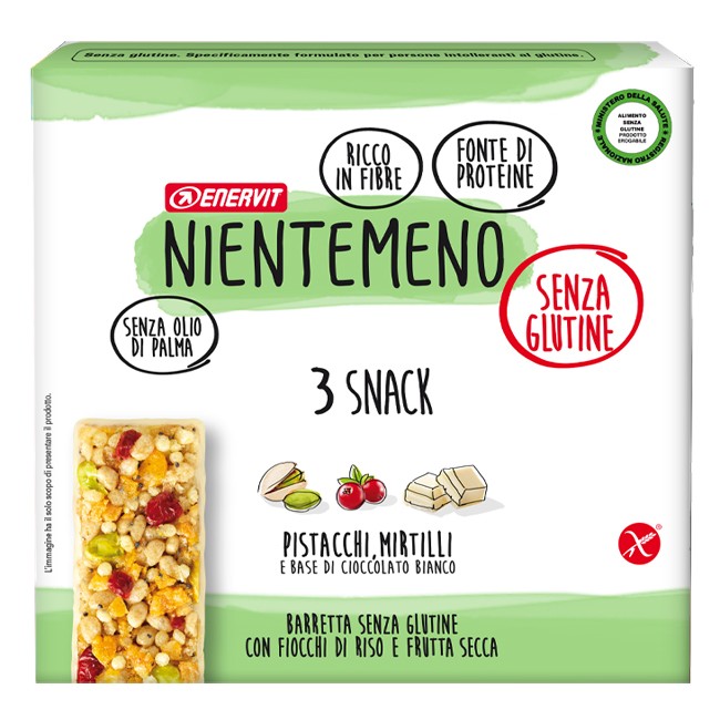 NIENTEMENO EN BARRETTA PISTACCHI MIRTILLI 63 G