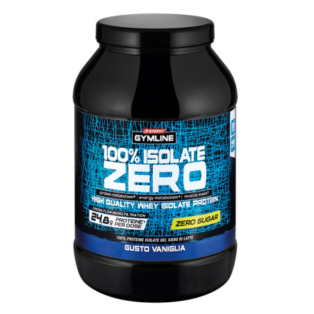 GYMLINE 100% WHEY ISO ZERO VANIGLIA 900 G