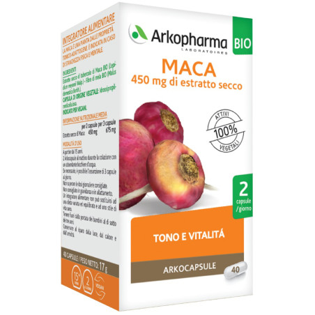 ARKO CAPSULE MACA BIO 40 CAPSULE