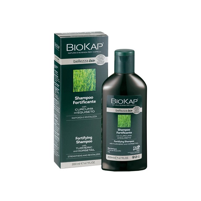 BIOKAP BELLEZZA BIO SHAMPOO FORTIFICANTE COSMOS ECOCERT 200 ML BIOSLINE