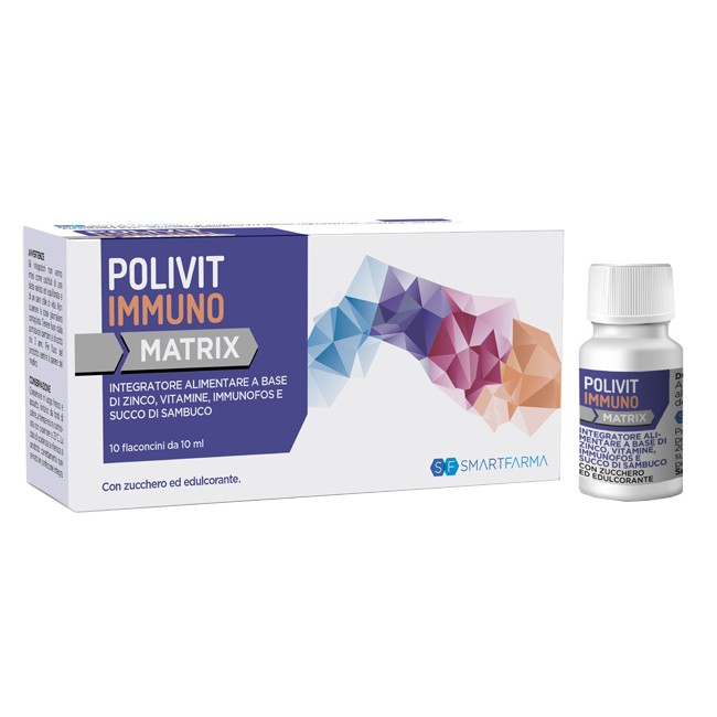 POLIVIT IMMUNO MATRIX 10 FLACONCINI DA 10 ML