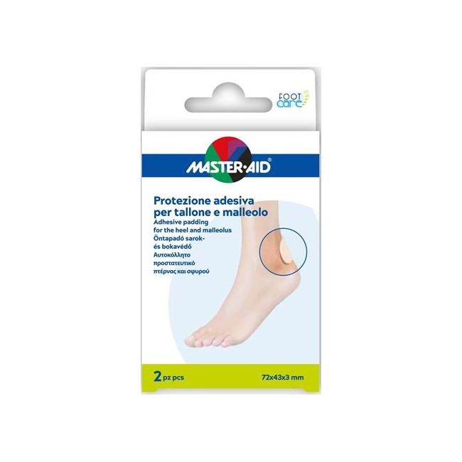 PROTEZIONE TALLONE/MALLEOLO MASTER-AID FOOTCARE 2 PEZZI A7