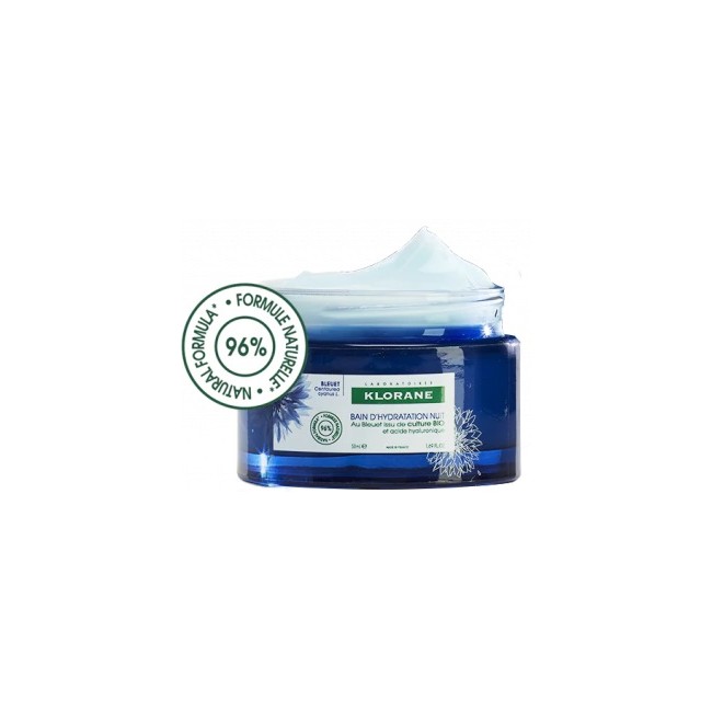 KLORANE CREMA IDRATANTE NOTTE FIORDALISO ACIDO IALURONICO 50 ML