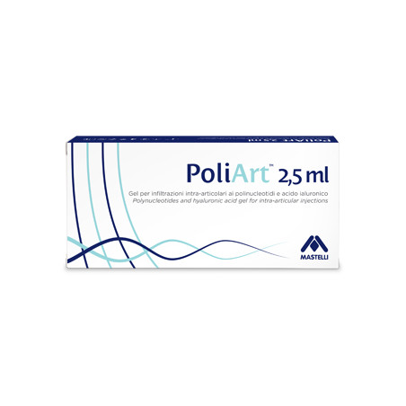 SIRINGA INTRA-ARTICOLARE POLIART 20MG/ML ACIDO IALURONICO 2,5 ML