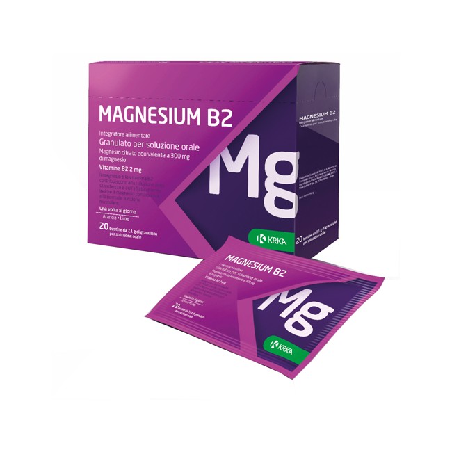 MAGNESIUM B2 300/2MG 20 BUSTINE