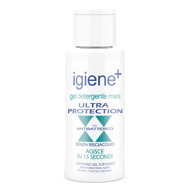 IGIENE+ GEL DETERGENTE MANI ULTRA PROTECTION CON ANTIBATTERICO 50 ML