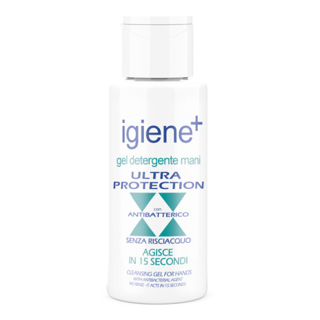 IGIENE+ GEL DETERGENTE MANI ULTRA PROTECTION CON ANTIBATTERICO 50 ML