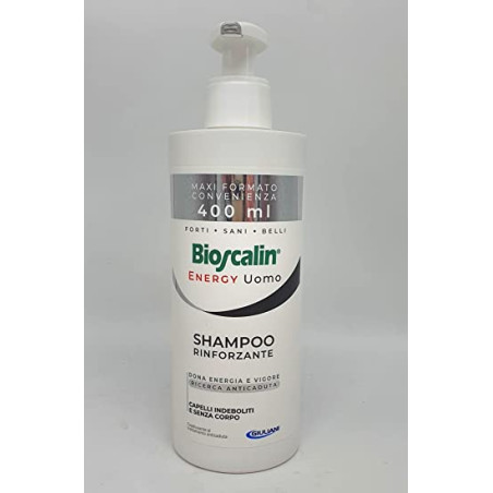 BIOSCALIN ENERGY SHAMPOO RINFORZANTE MAXI SIZE 400 ML