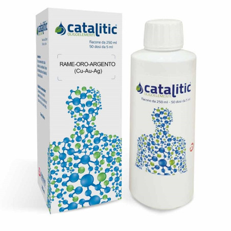 CATALITIC RAME ORO ARGENTO CU-AU-AG OLIGOELEMENTI 250 ML